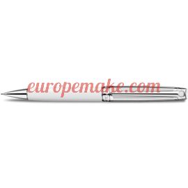 Caran D'Ache SILVER-PLATED, RHODIUM-COATED LÉMAN BICOLOR WHITE MECHANICAL PENCIL