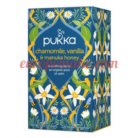 Pukka Teas Chamomile, Vanilla & Manuka Honey 20 sac