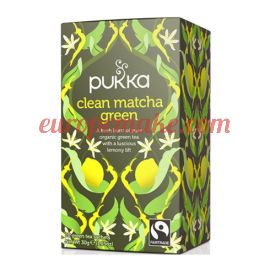 Pukka Teas Clean Matcha Green 20 sac