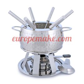 Swissmar Bienne 11-PC Stainless Steel Fondue Set