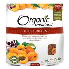 Organic Traditions Dried Apricots 227 g
