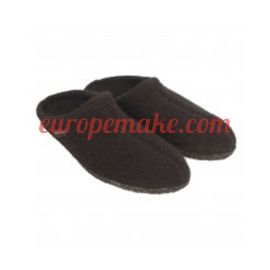 Haflinger Women's Slipper Alaska size-42,Black